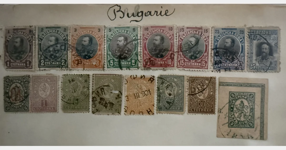 Bulgarie – Lot de timbres anciens (Tsar Ferdinand / Boris) – classiques – oblitérés
