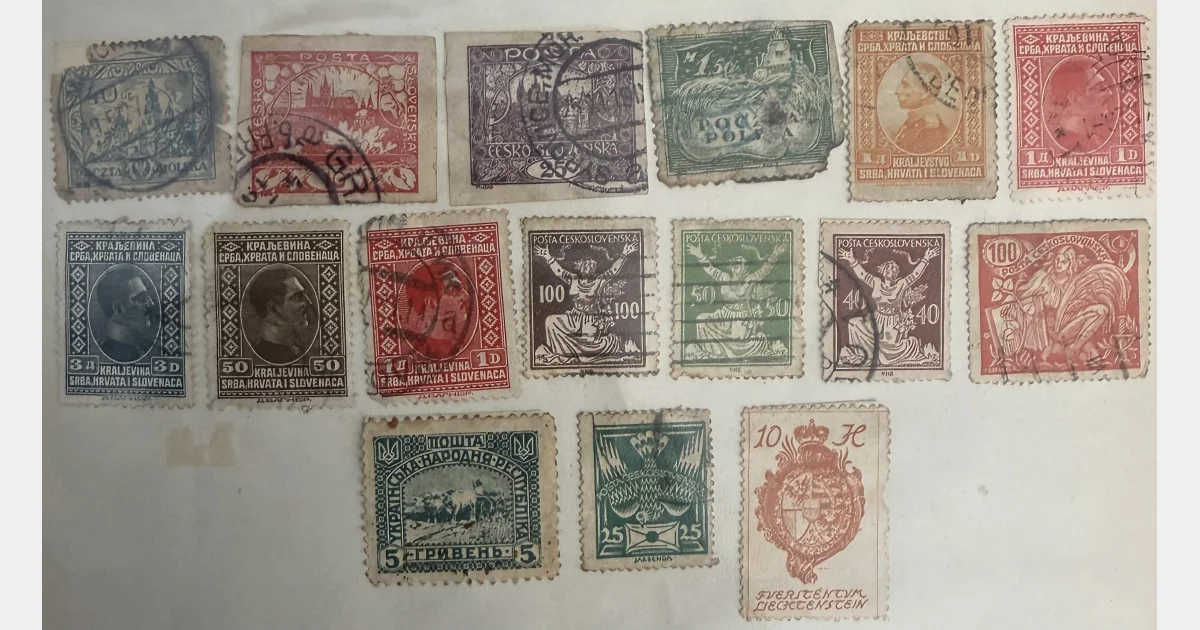 Europe de l’Est – lot de timbres anciens