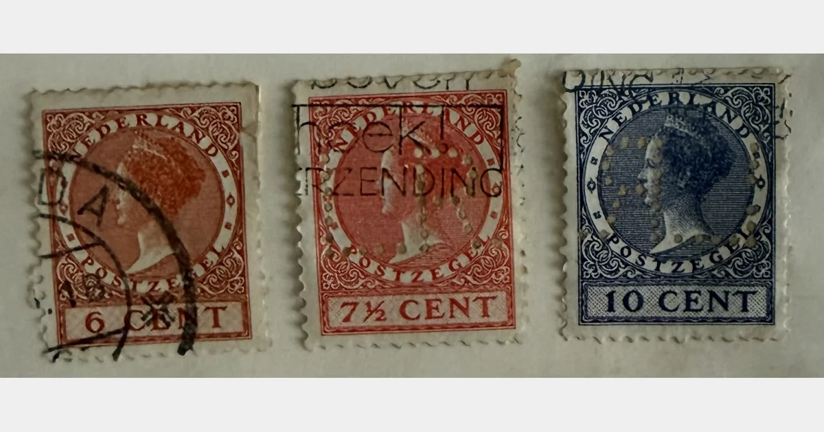 Pays-Bas (Hollande) – Important lot de timbres anciens + surcharges / classiques – XIXe / XXe