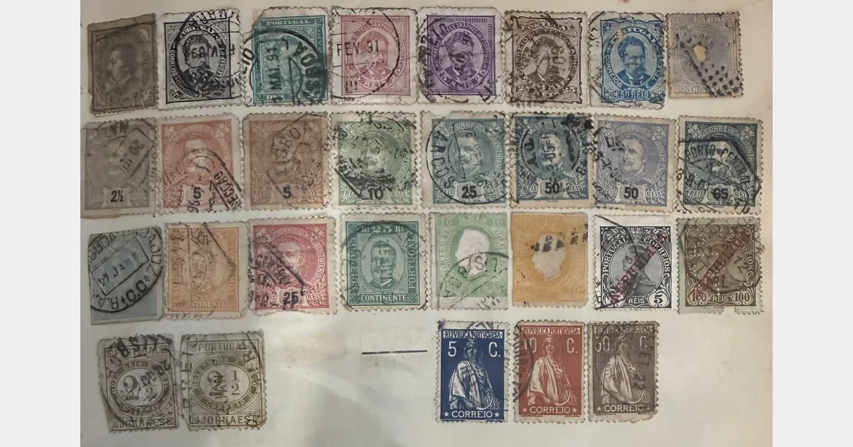 Portugal – lot de timbres anciens (reis + République) – XIXe / début XXe