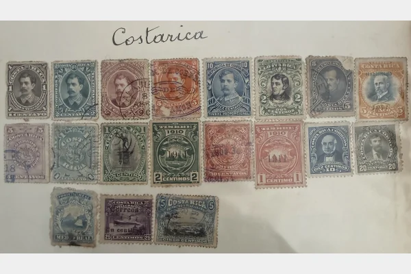 Amérique centrale & Caraïbes – lot de timbres anciens