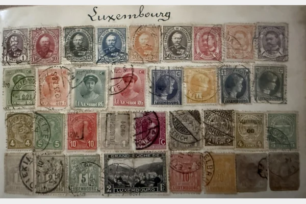 Luxembourg – Lot de timbres anciens (Grand-Duché, portraits, classiques) – XIXe / XXe