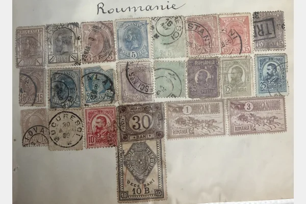 Roumanie – lot de timbres anciens (classiques + fiscaux) – XIXe / début XXe