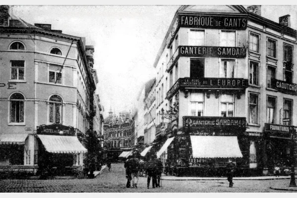 Rue du Collège en 1909