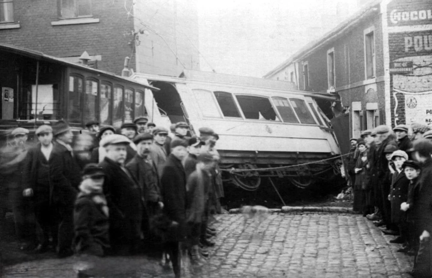 Accident de Tram | Rue Jean Jaurès, Dampremy