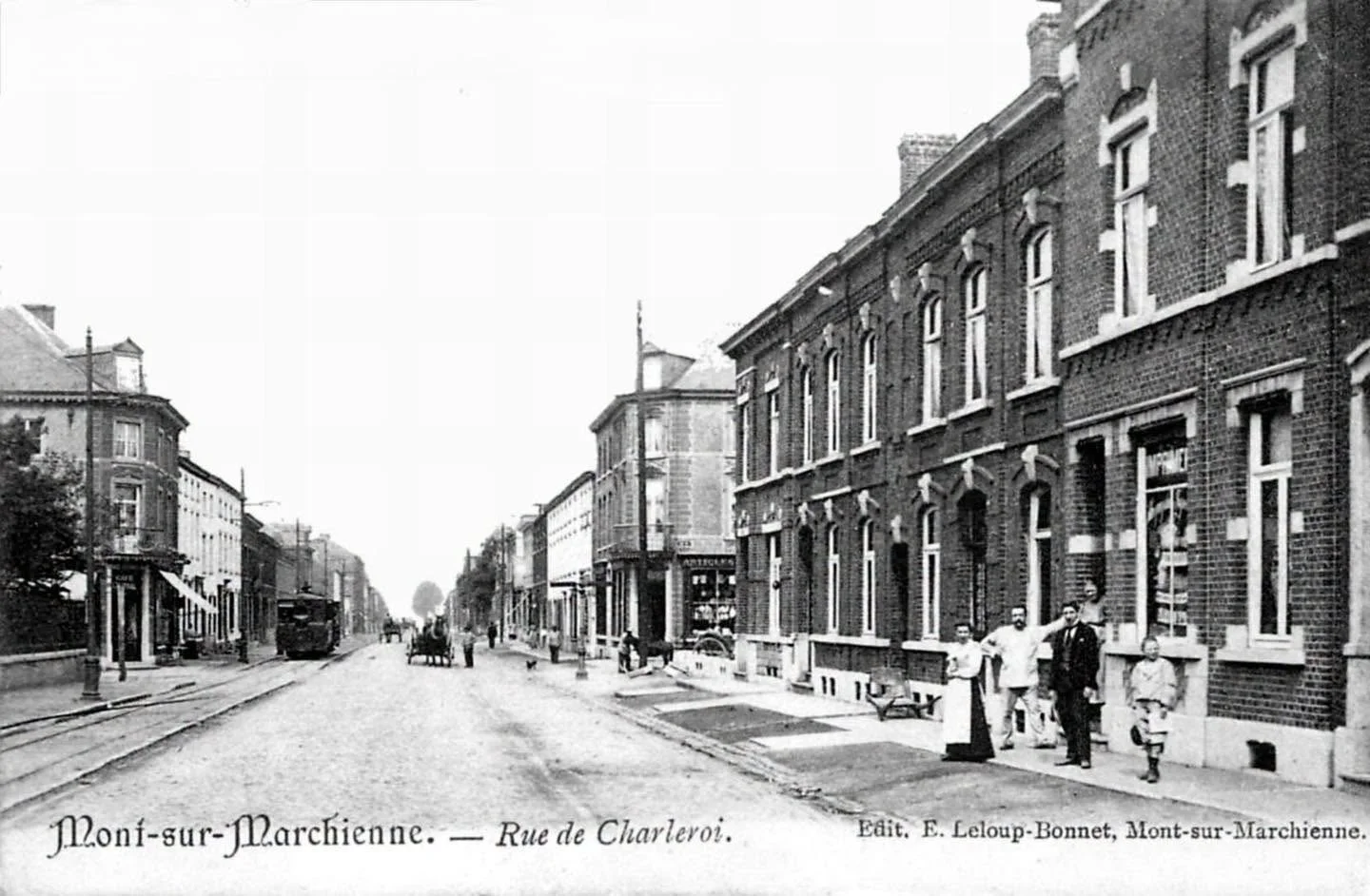 Avenue Paul Pastur à Mont-sur-Marchienne | Avenue Paul Pastur, Mont-sur-Marchienne | 1905