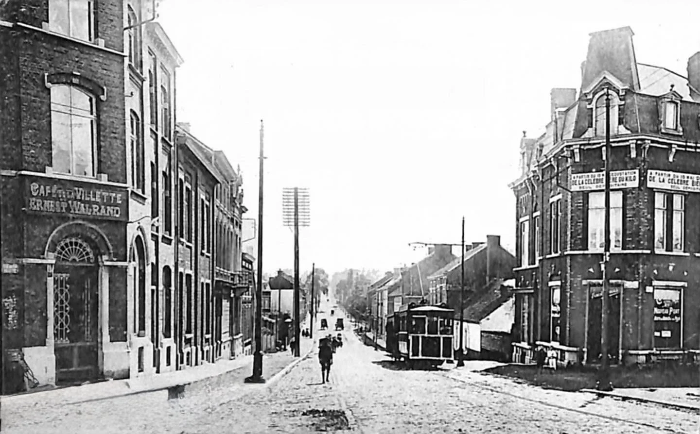 Avenue Paul Pastur autrefois | Avenue Paul Pastur, Charleroi