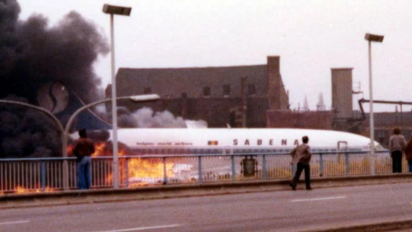 Crash Avion, Jumet