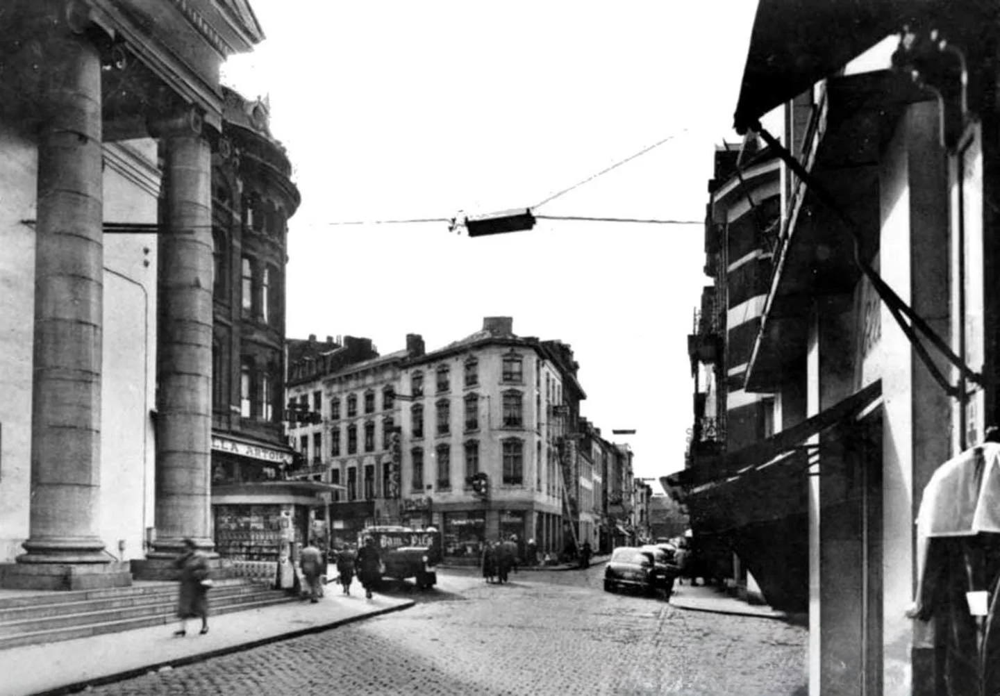 Intersection entre la rue de Marchienne et de la rue de Collège | Rue de Marchienne, Charleroi