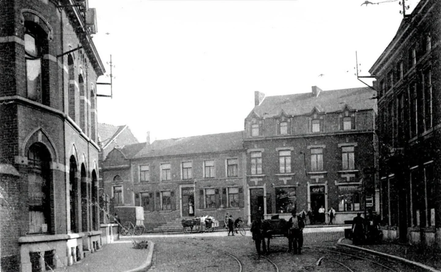 L’ancienne rue Closières Saint-Roch | Avenue Marius Meurée, Marcinelle