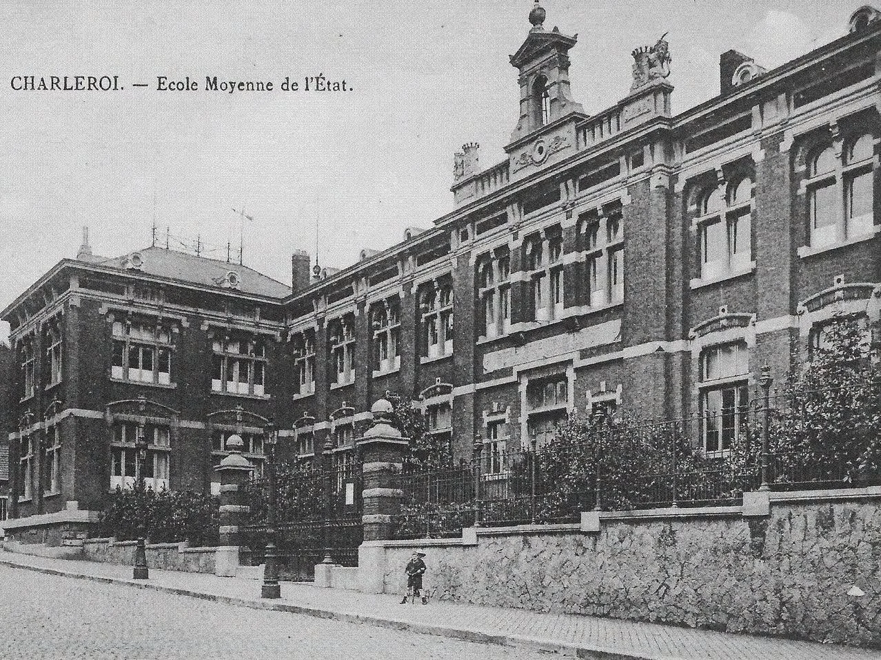 L’Athénée Royal Vauban autrefois | Rue Emile Tumelaire, Charleroi