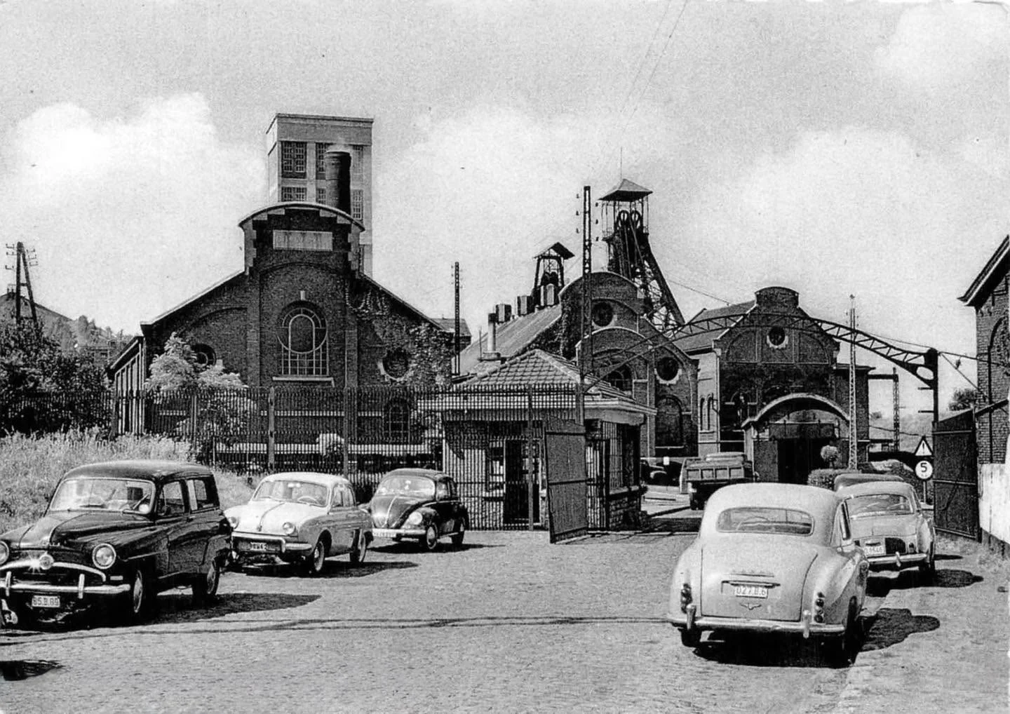 Le Bois du Cazier | Rue du Cazier, Marcinelle | 1956