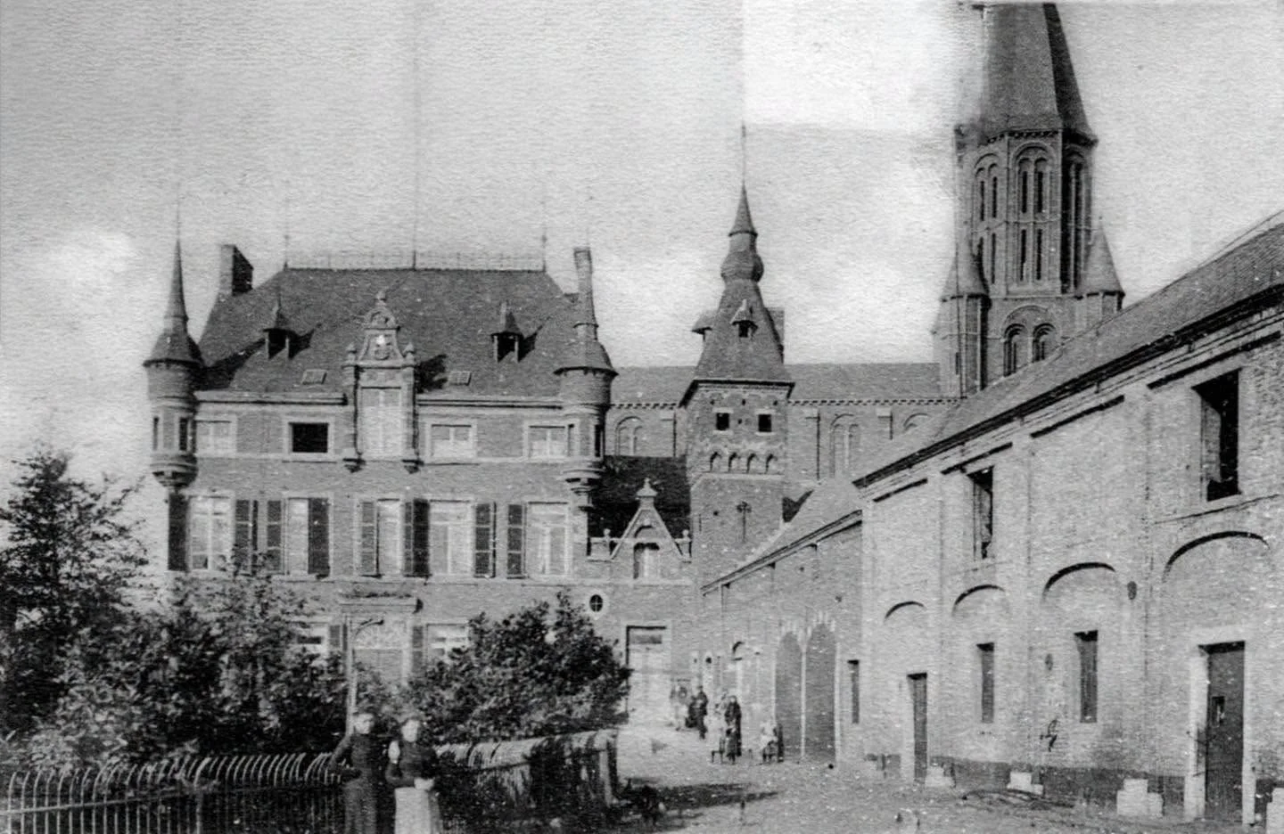 Le château de Crawhez, Dampremy | 1903