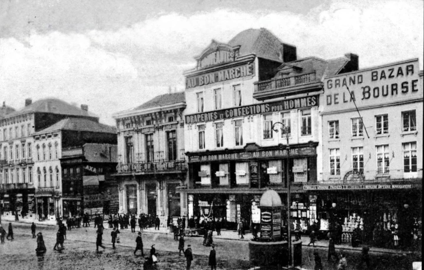 Les Grands Magasins | Place Verte, Charleroi | 1890 - 1930