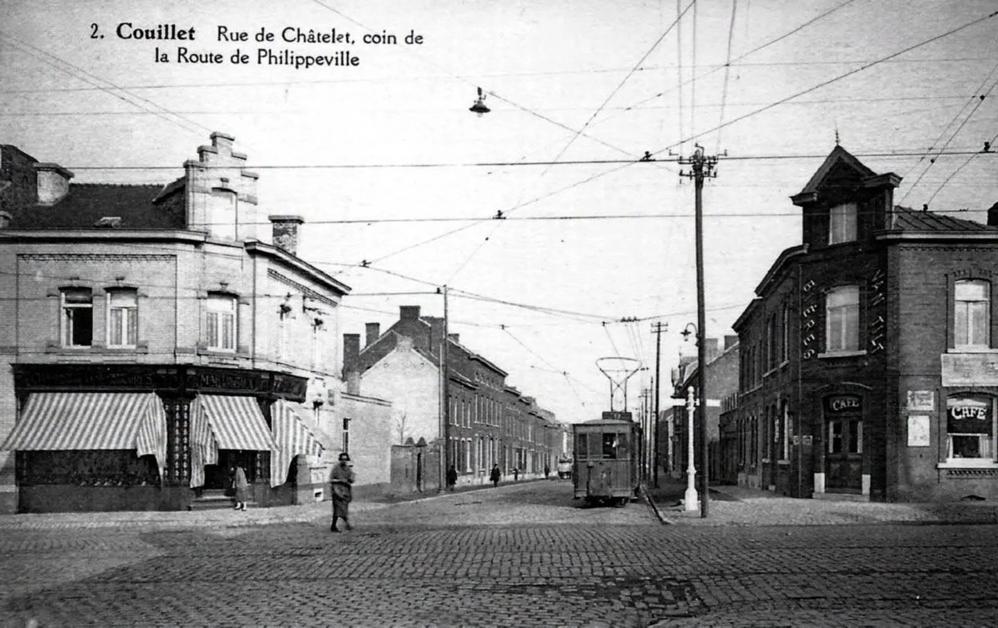 Les Quatre-Bras à Couillet | Route de Châtelet, Couillet
