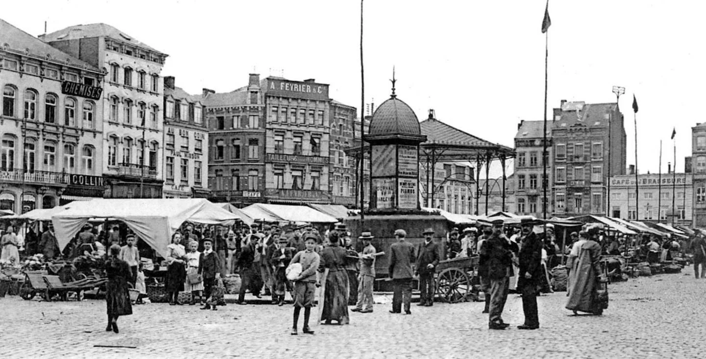Marché de la ville basse | Place Verte, Charleroi