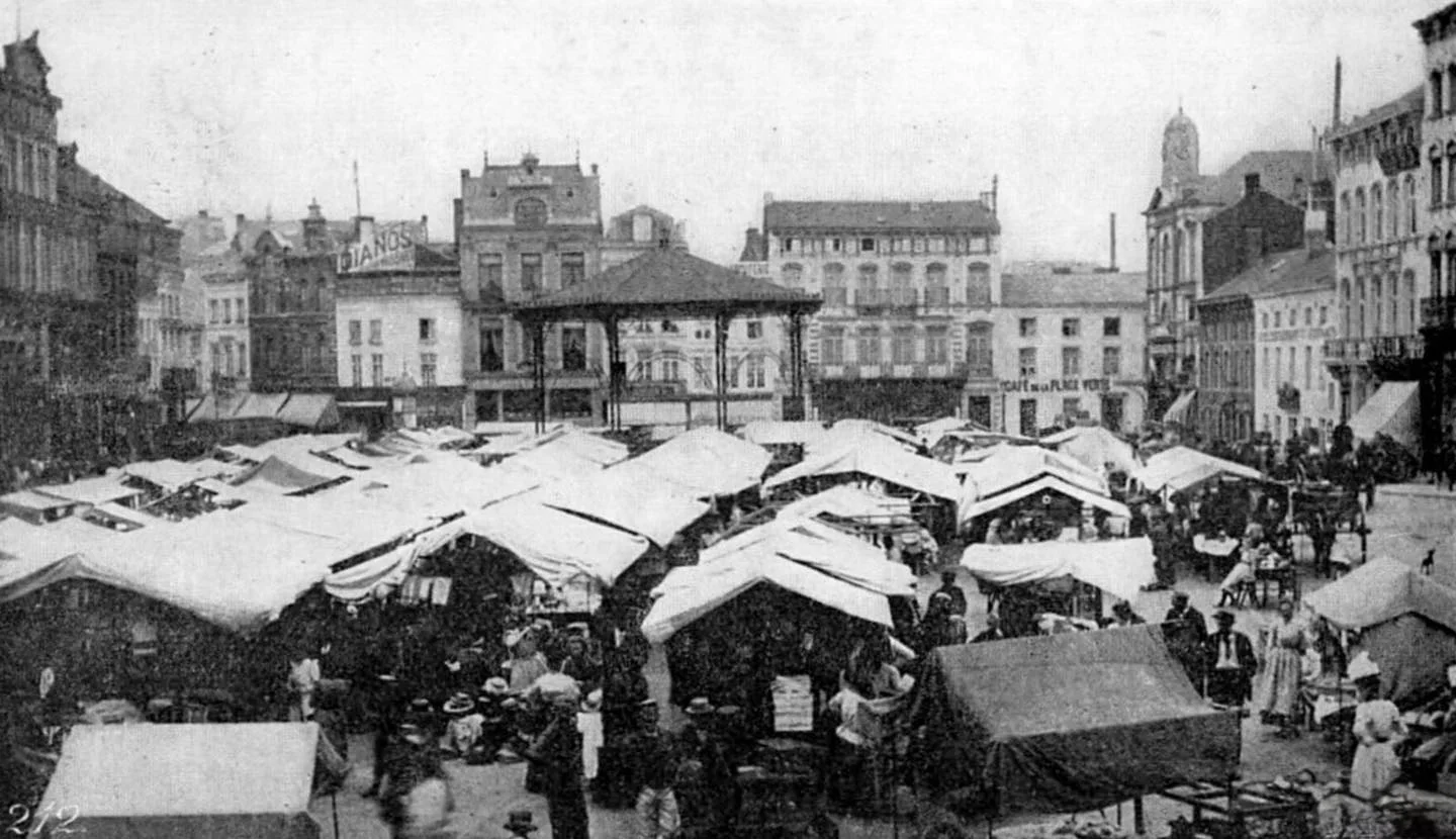 Marché de la ville basse | Place Verte, Charleroi