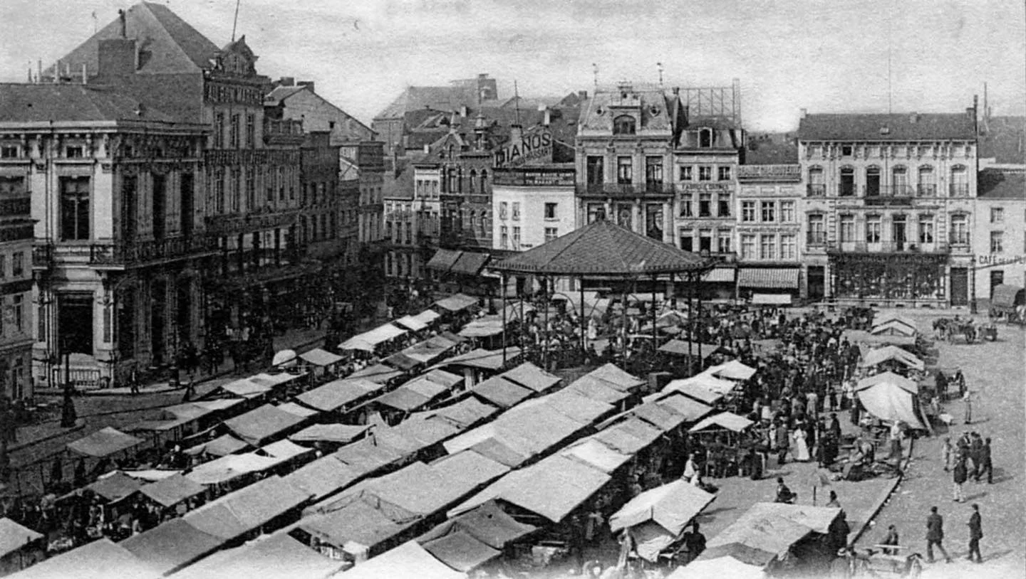 Marché de la ville basse | Place Verte, Charleroi