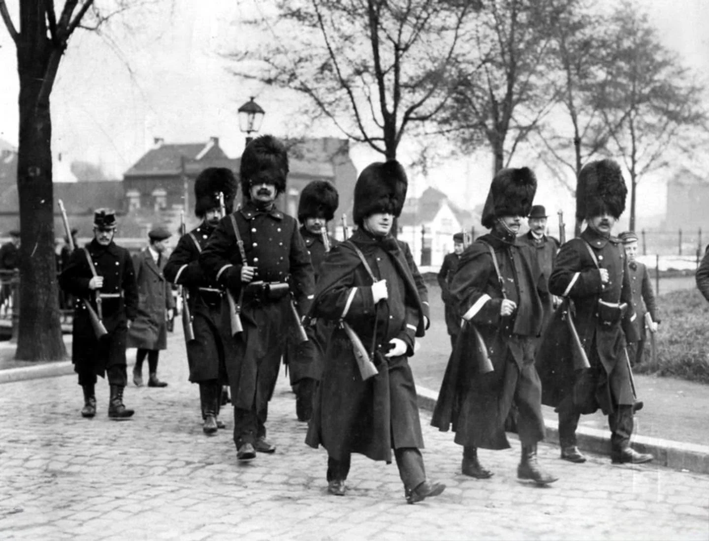 Patrouille de gendarmes à Charleroi, Charleroi