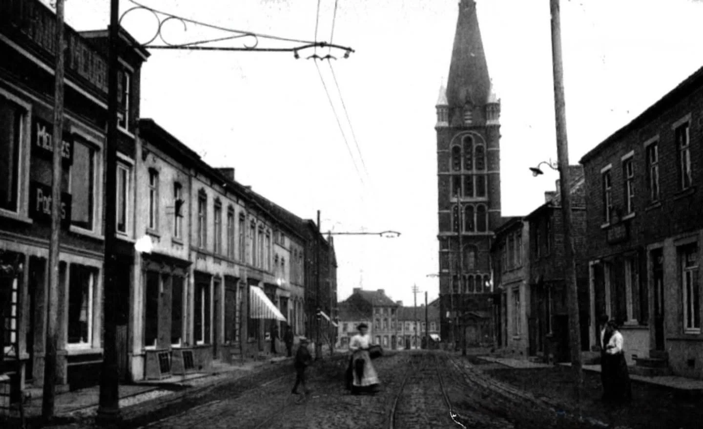 Place de Jumet Gohyssart | Rue de Marchienne, Jumet | 1922