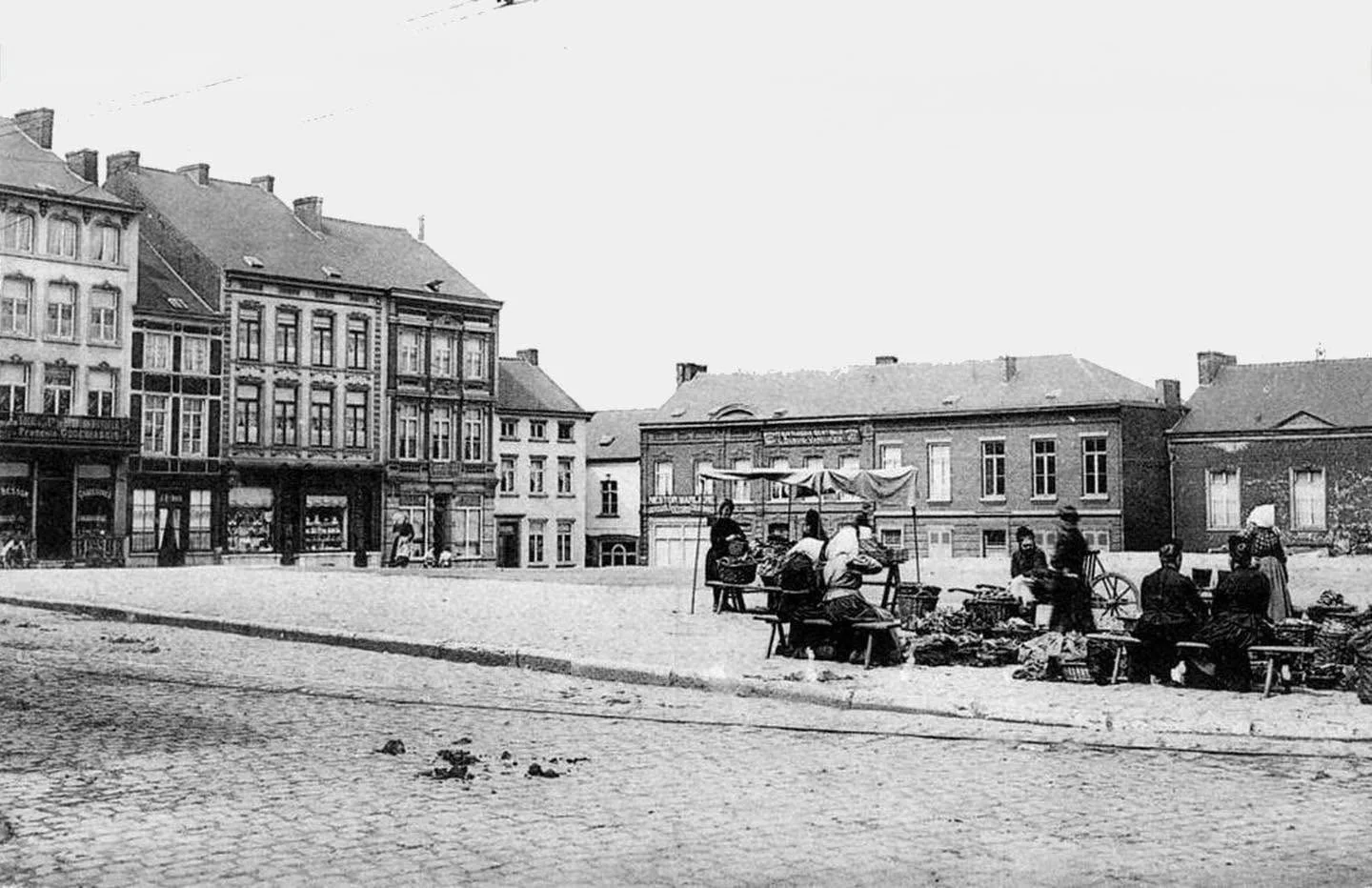 Place du Perron | Place du Perron, Marchienne-au-Pont | 1907