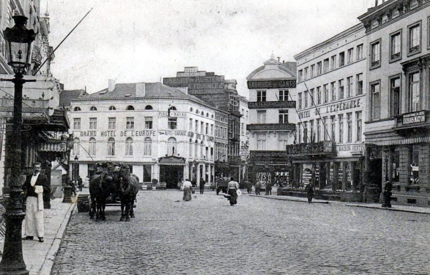 Place Émile Buisset | Place Emile Buisset, Charleroi | 1908