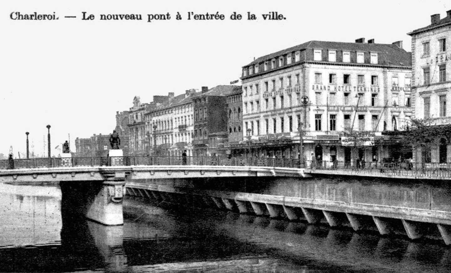 Pont Roi Baudouin vue de côté | Pont Roi-Baudouin, Charleroi