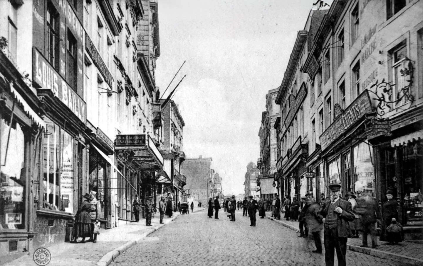 Rue de la Montagne d’autrefois | Rue de la Montagne, Charleroi
