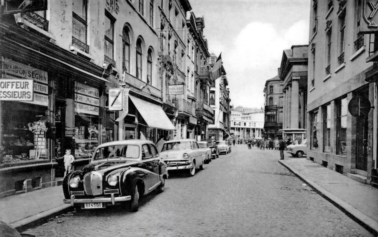 Rue de Marchienne | Rue de Marchienne, Charleroi | 1953