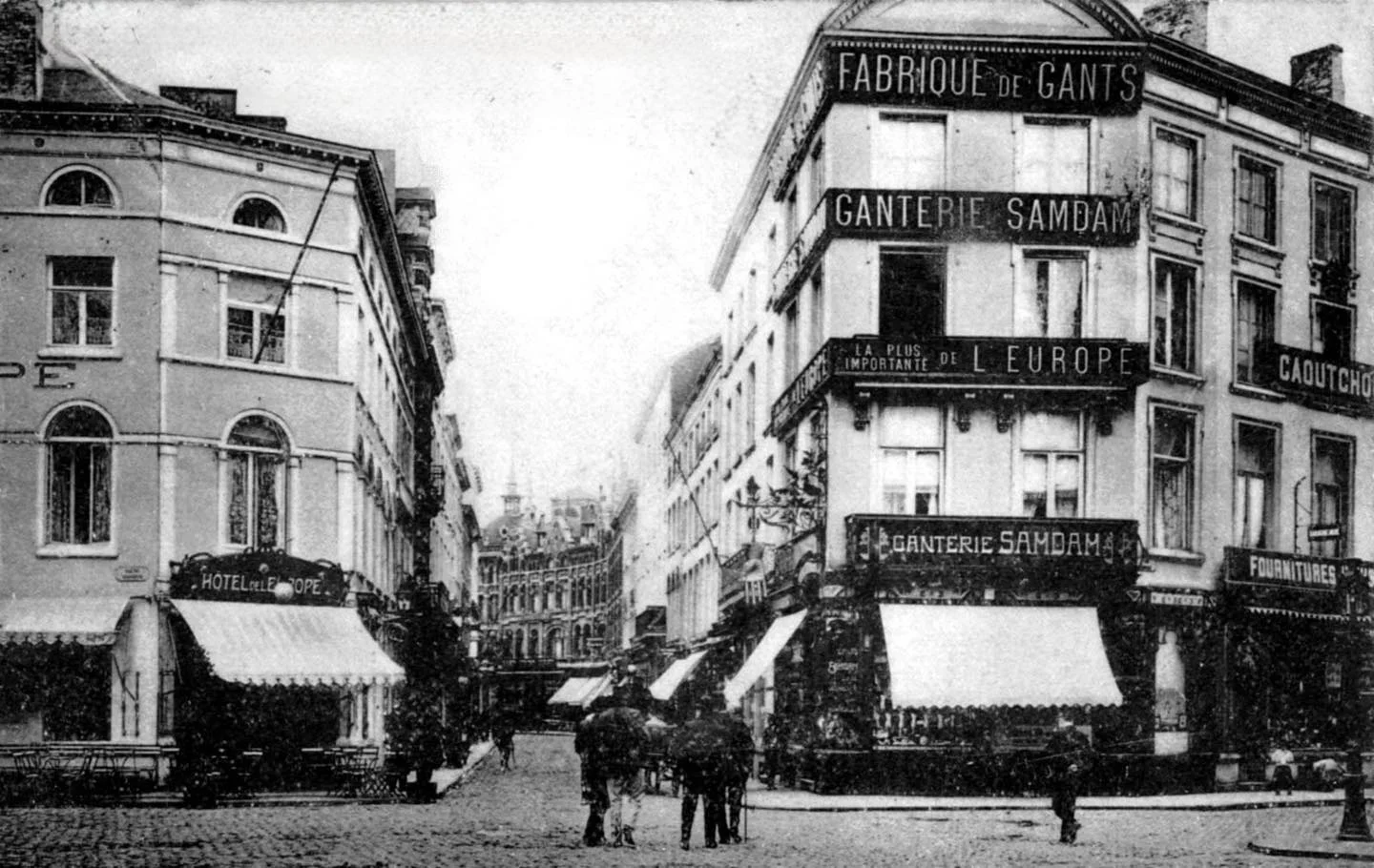 Rue du Collège en 1909 | Rue du Collège, Charleroi | 1909