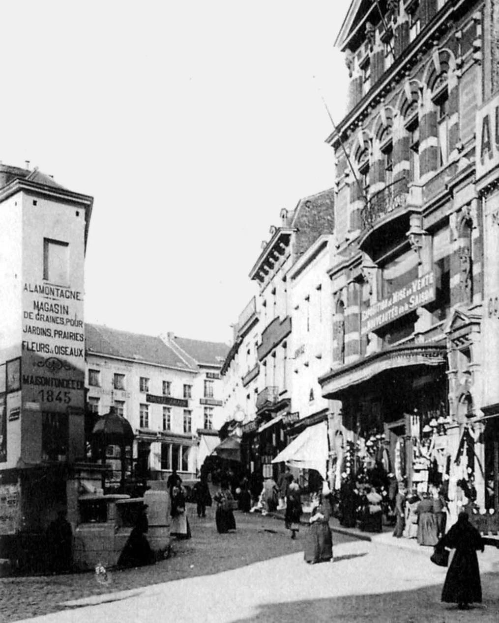 Souvenir d’une rue de la Montagne disparue | Rue de la Montagne, Charleroi