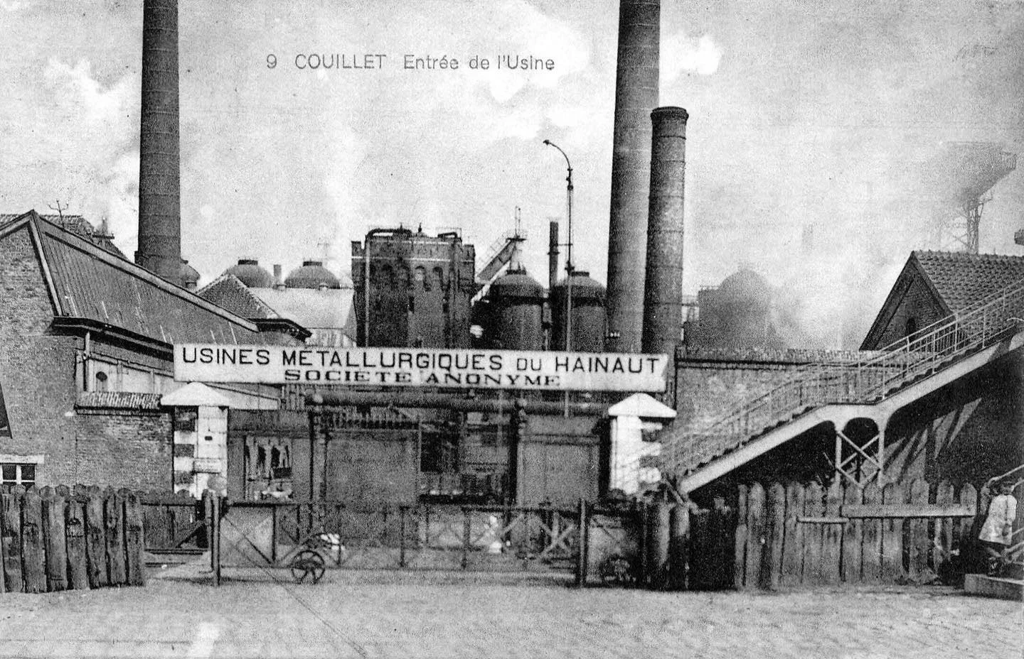 Usines métallurgiques, Couillet | 1927