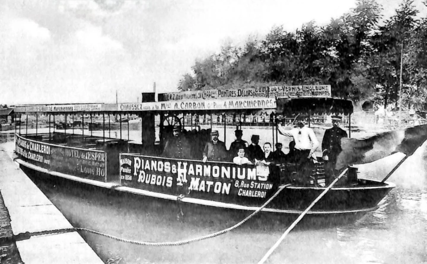 Visite bateau de la Sambre, Charleroi